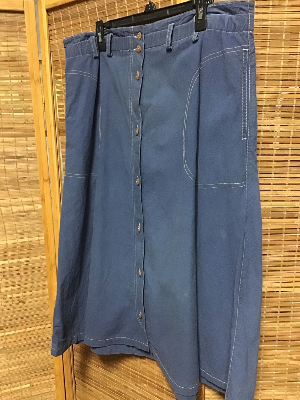 Vintage LizSport -Button-Front, A-line Women’s Skirt